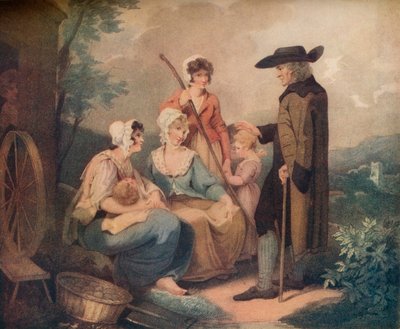 The Cottage Door, c1791 by Thomas Gaugain