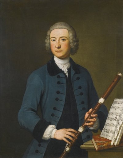 Portrait of Lewis Christian Austin Granom by Thomas Gibson