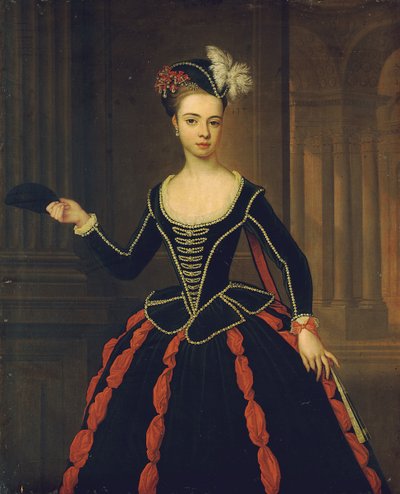Portrait of the Hon. Mrs. William Townshend by Thomas Gibson
