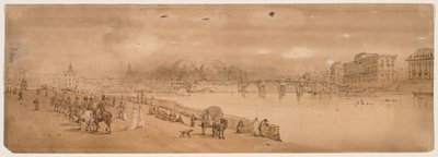 A Selection of Twenty of the Most Picturesque Views in Paris, 1802 by Thomas Girtin