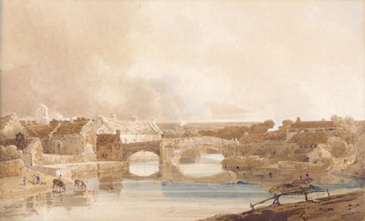 Morpeth Bridge, Northumberland, c.1801 by Thomas Girtin