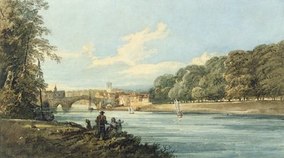 The New Walk, York by Thomas Girtin