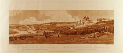 View from the Palace Terrace at St. Germain, the Aqueduct of Marli seen in the distance by Thomas Girtin