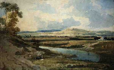 View near Bromley, Kent by Thomas Girtin