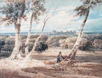 Windsor Castle from the Great Park by Thomas Girtin