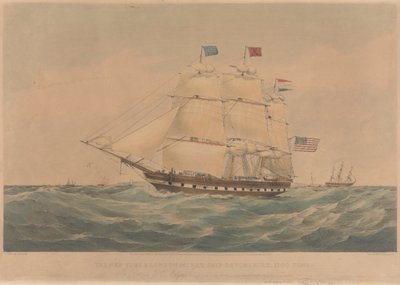 The New York and London Packet Ship 