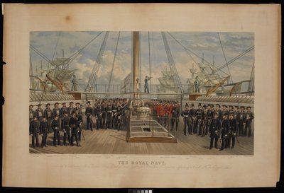 The Royal Navy. Dedicated to Admiral Sir Thomas Sabrine Pasley of H.M.S. The Royal Oak by Thomas Goldsworth Dutton