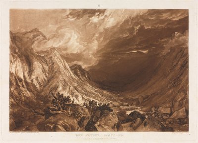 Liber Studorium: Ben Arthur, Scotland by Thomas Guff Lupton