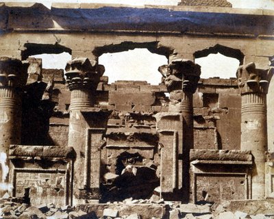Portico of the Temple of Kalabsha, from the album 