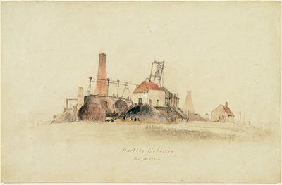 Hartley Colliery by Thomas H. Hair