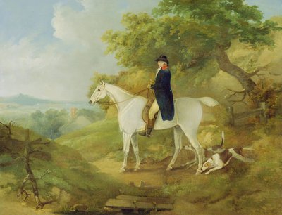 George Morland on his Hunter by Thomas Hand
