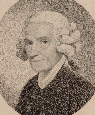 Portrait of James Nares by Thomas Hardy