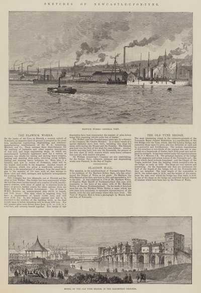 Sketches of Newcastle-upon-Tyne by Thomas Harrington Wilson