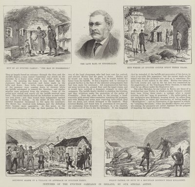 Sketches of the Eviction Campaign in Ireland by Thomas Harrington Wilson