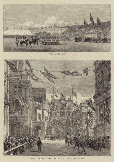 The Royal Visit to Liverpool by Thomas Harrington Wilson