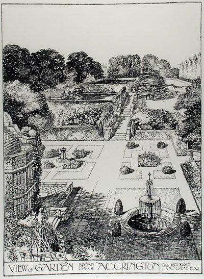 View of Garden, Broad Oak, Accrington, from 
