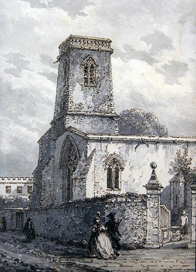 St. Peter in the East Church by Thomas Hearne