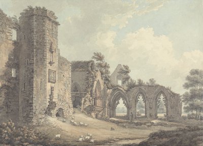 The Ruins of the College of Lincluden, Near Dumfries by Thomas Hearne