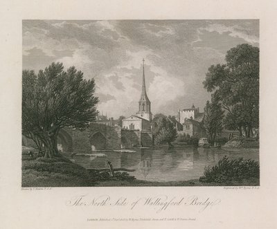 The North Side of Wallingford Bridge by Thomas Hearne
