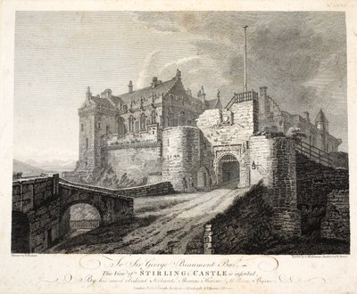 View of Stirling Castle, Engraved by William Byrne, 1781 by Thomas Hearne