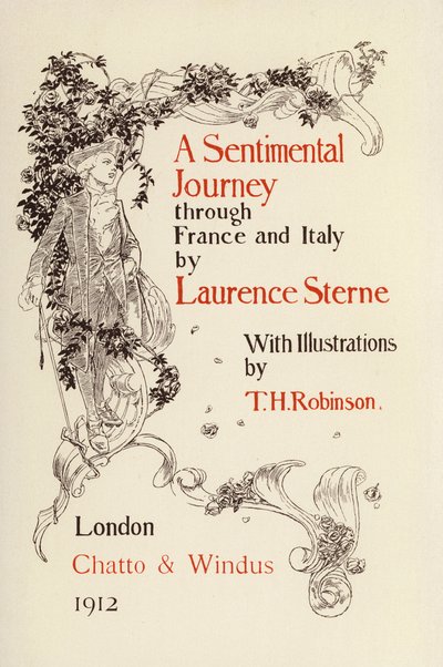 Illustration for A Sentimental Journey by Laurence Sterne by Thomas Heath Robinson