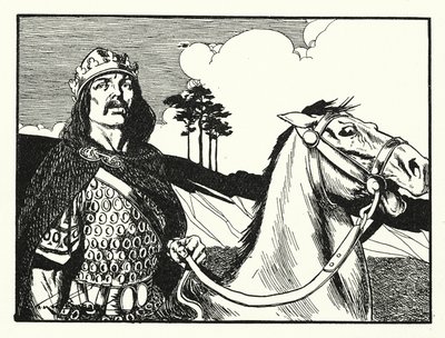 King Alfred by Thomas Heath Robinson