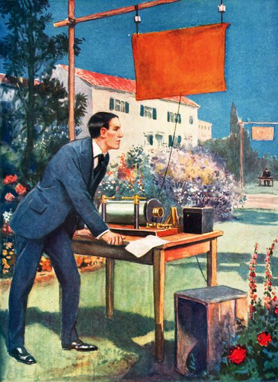 Wireless telegraphy, one of Marconi