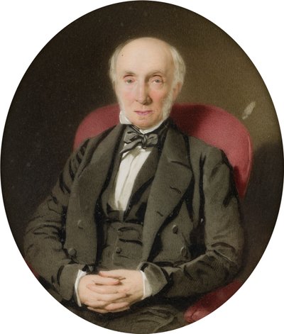 Portrait of William Wordsworth by Thomas Heathfield Carrick