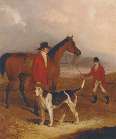 Old Druid, with Richard King Sampson, Esq., and John Presse by Thomas Henwood