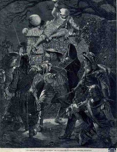 The Outrage Upon Sir John Coventry (d.1682), 21st December 1670 by Thomas Herbert (after) Maguire
