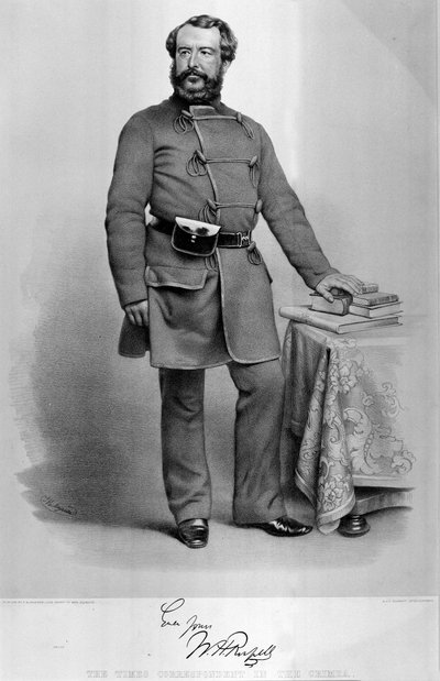Portrait of W.H. Russell, The Times Correspondent in the Crimea by Thomas Herbert Maguire