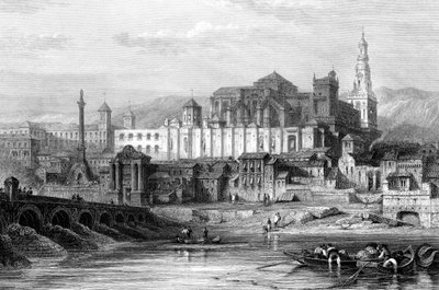 Great mosque and the dungeon of the Inquisition, Cordoba, Spain by Thomas Higham