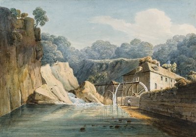 Aberdulais Mill by Thomas Hornor
