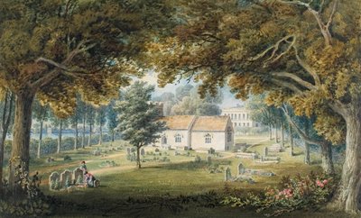Briton Ferry, Churchyard by Thomas Hornor