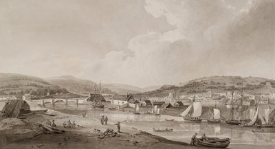 Neath, from the South Side of the River by Thomas Hornor