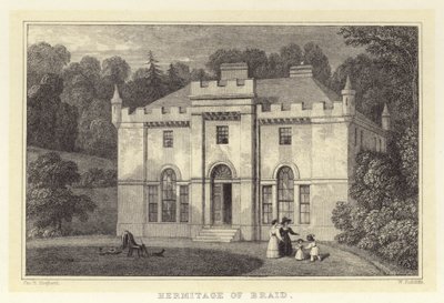Hermitage of Braid by Thomas Hosmer (after) Shepherd