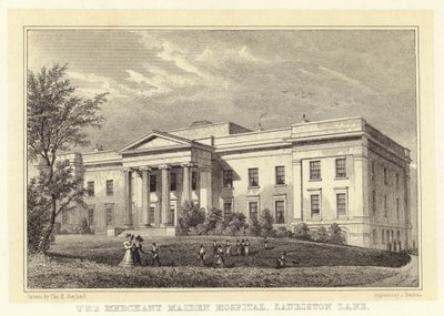 The Merchant Maiden Hospital, Lauriston Lane by Thomas Hosmer (after) Shepherd