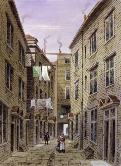 Boars Head Place, formerly Boars Head Inn by Thomas Hosmer Shepherd