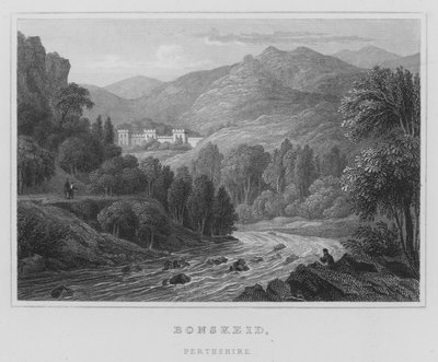 Bonskeid, Perthshire by Thomas Hosmer Shepherd