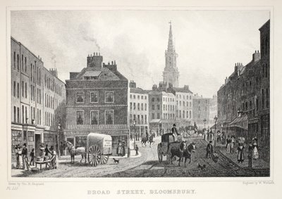 Broad Street, Bloomsbury, from 