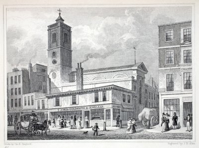 Church of St Dionis, Backchurch by Thomas Hosmer Shepherd