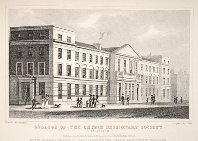 College of the Church Missionary Society, Islington, from 