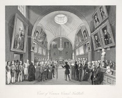 Court of Common Council, Guildhall, from 