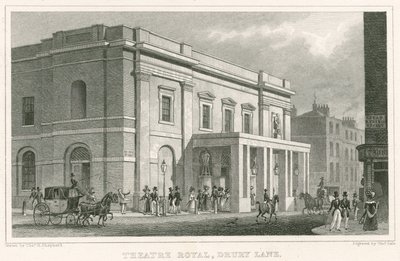 Drury Lane Theatre, London by Thomas Hosmer Shepherd