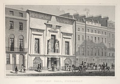 Egyptian Hall, Piccadilly, from 