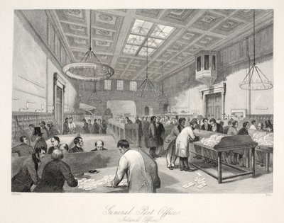 General Post Office, Inland Office, from 