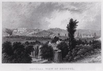 General View of Bristol by Thomas Hosmer Shepherd