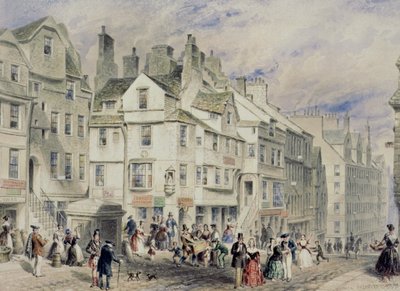 High Street, Edinburgh, Showing John Knox