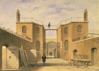 House of Correction, Clerkenwell, London, c. 1850 by Thomas Hosmer Shepherd
