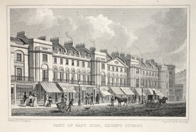 Part of the East Side, Regent Street, from 